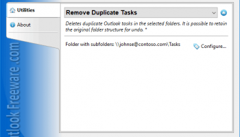 Remove Duplicate Tasks screenshot