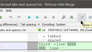 Perforce P4Merge screenshot