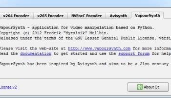 VapourSynth screenshot