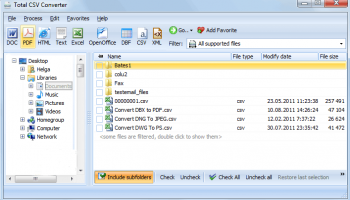 Total CSV Converter screenshot