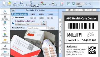 Healthcare Barcode screenshot