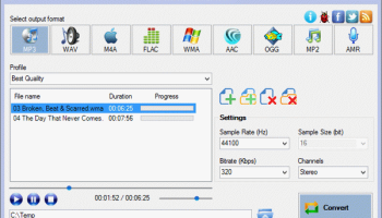 FSS Audio Converter screenshot