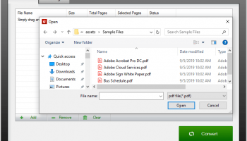 UniPDF PDF to HTML Converter screenshot