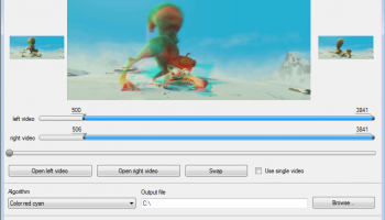 Free 3D Video Maker screenshot