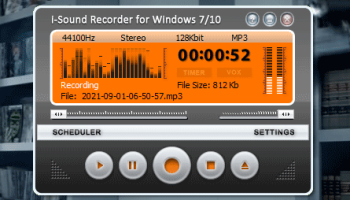 i-Sound Recorder for Windows 7/10 screenshot