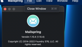 Mailspring screenshot