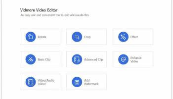 Vidmore Video Editor screenshot