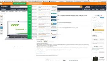 Avast SafePrice screenshot