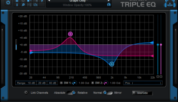 Blue Cat's Triple EQ screenshot