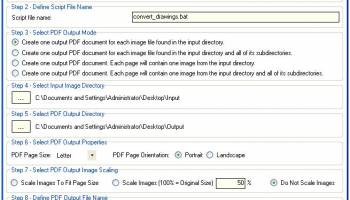 Advanced Command Line Image To PDF screenshot