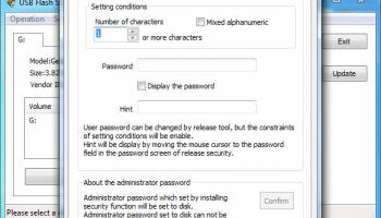 USB Flash Security+g screenshot