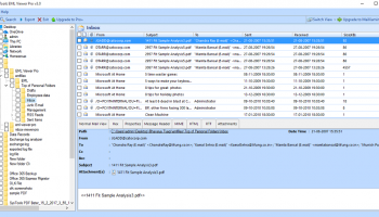 Convert EML to PDF with Attachments screenshot