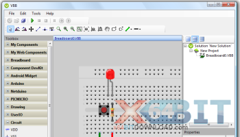 VirtualBreadboard screenshot