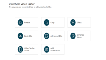 VideoSolo Video Cutter screenshot