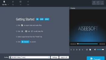 Aiseesoft HD Video Converter screenshot