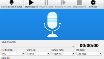 Conpsoft MP3Recorder screenshot