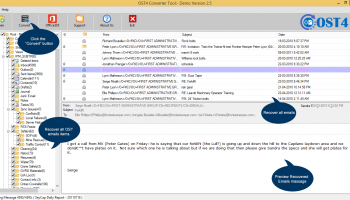 OST4 OST to PST Converter screenshot