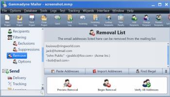 Gammadyne Mailer screenshot
