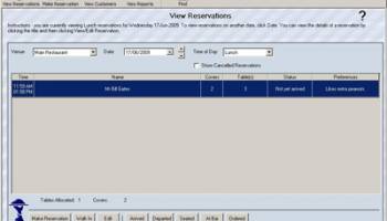 iMagic Restaurant Reservation screenshot