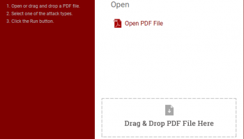 Free PDF Password Unlocker screenshot