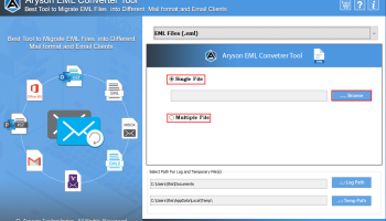 EML to PDF Converter screenshot