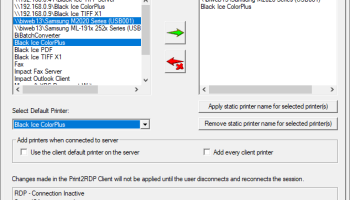 Print2RDP screenshot