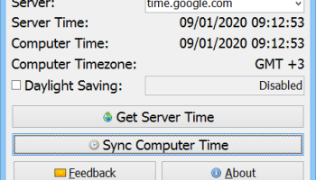 VOVSOFT - Time Sync screenshot