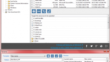 WinExt Bulk Renamer screenshot