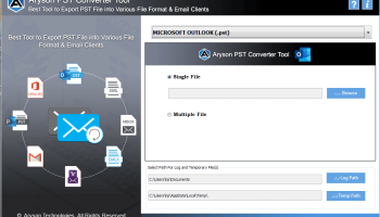 Outlook PST Converter screenshot