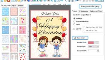 Generate Birthday Card screenshot