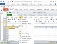 Classic Menu for Office Home and Business 2010 screenshot