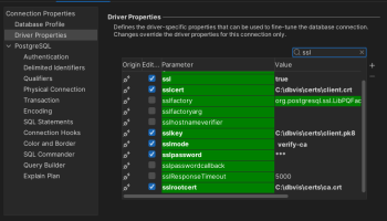 DbVisualizer screenshot