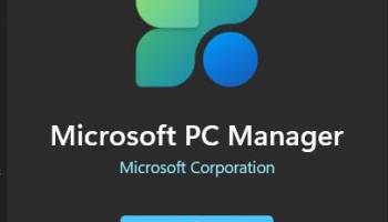 Microsoft PC Manager screenshot