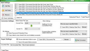 Excel Converter screenshot