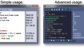 OpalCalc Portable screenshot