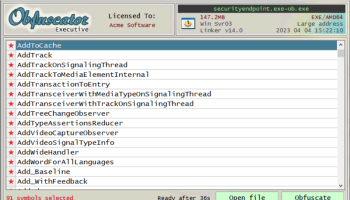 Obfuscator Executive screenshot
