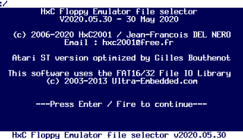 HxCFloppyEmulator screenshot