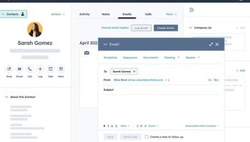 HubSpot Sales screenshot