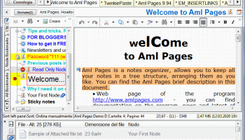 Aml Pages Italian Version screenshot