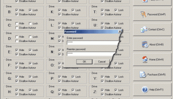 Disk Drive Administrator screenshot