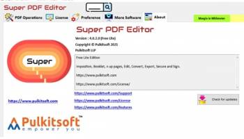 Super PDF Editor Lite screenshot