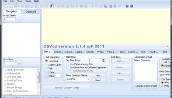 Portable CsvEditor screenshot