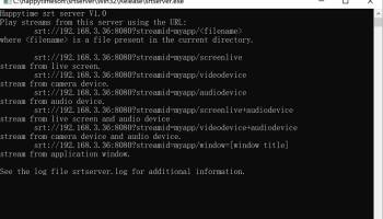 Happytime SRT Server screenshot
