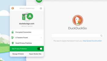 DuckDuckGo Privacy Essentials for Chrome screenshot