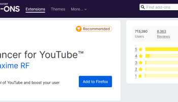 Improve YouTube! for Firefox screenshot