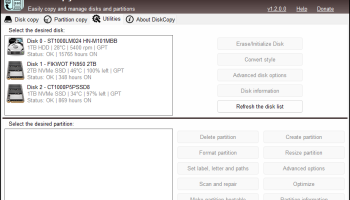 DiskCopy screenshot