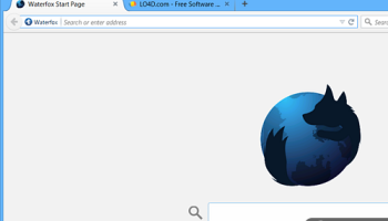 Waterfox Portable screenshot