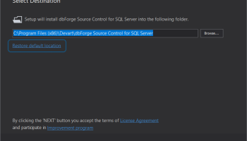 dbForge Source Control for SQL Server screenshot