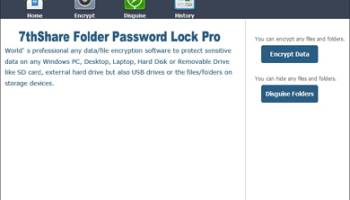 7thShare Folder Lock Pro screenshot