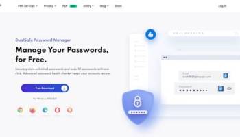 DualSafe Password Manager for Chrome screenshot